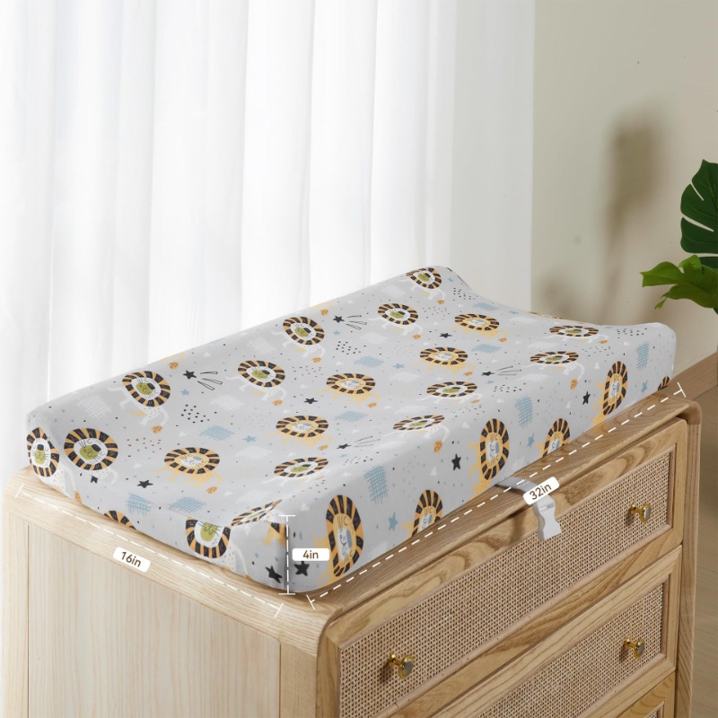 Baby Nursery Colors - 2-Pack Bebek Değiştirme koruyucu örtü Beşik