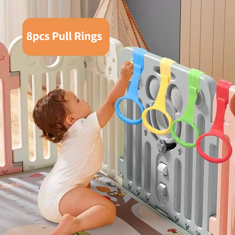 Baby Nursery Hooks - 8 adet Oyun Parkı Bebek Beşiği