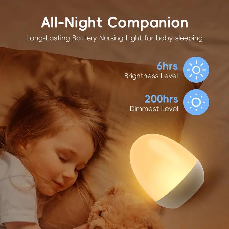 Baby Nursery Egg Light - Dokunmatik Gece Lambası Bebek Kreş için