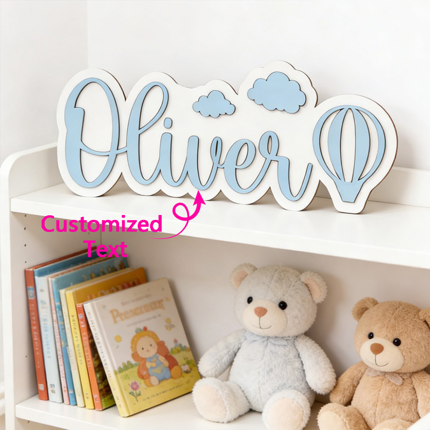 Baby Nursery In - Kişiye Özel Sıcak Hava Balonu ve