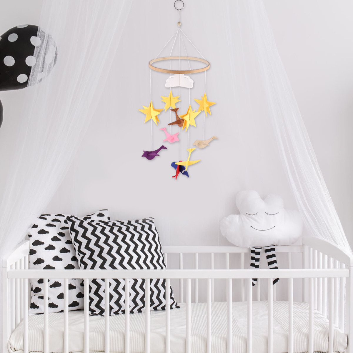1 Adet Bebek Beşiği Asılı Süsl - Baby Nursery Colors incelemesi ve fiyatı