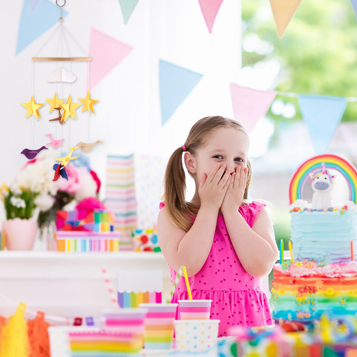 1 Adet Bebek Beşiği Asılı Süsl - Baby Nursery Colors incelemesi ve fiyatı
