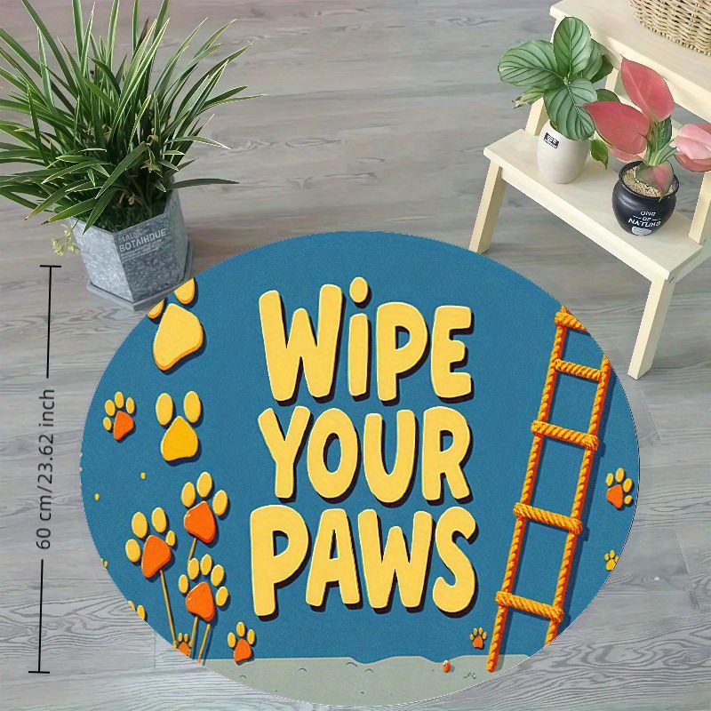 Yuvarlak Pençe Baskılı Kreş Ha - Baby Nursery Animal Theme incelemesi ve fiyatı