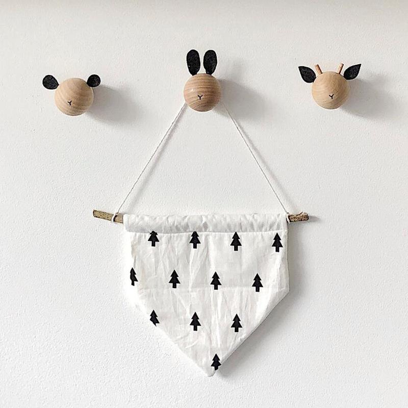 Modern Minimalist Ahşap Kanca  - Baby Nursery Hooks incelemesi ve fiyatı