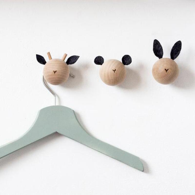 Modern Minimalist Ahşap Kanca  - Baby Nursery Hooks incelemesi ve fiyatı