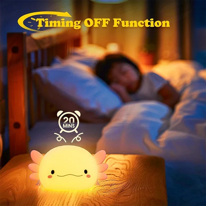 Sevimli Axolotl Gece Lambası S - Baby Nursery Egg Light incelemesi ve fiyatı