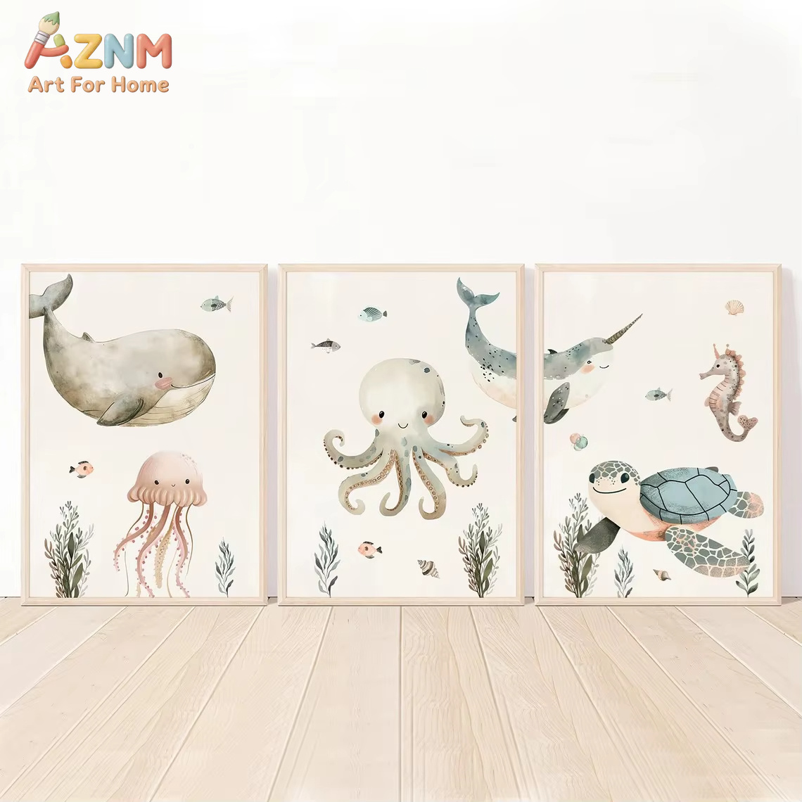 AZNM Suluboya Sevimli Okyanus  - Animals Baby Nursery incelemesi ve fiyatı