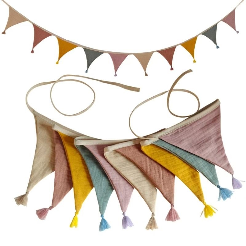 Güzel Kreş Odası Bunting Dekor - Baby Nursery Bunting incelemesi ve fiyatı