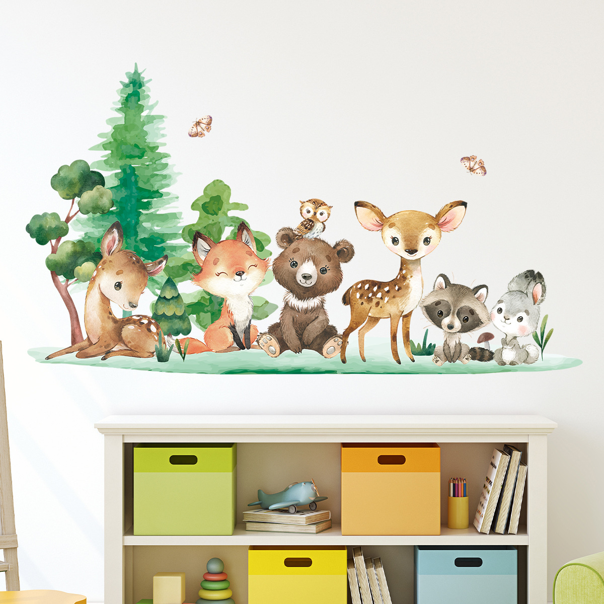 Orman Hayvanları Tema Ayı Geyi - Baby Nursery Animal Theme incelemesi ve fiyatı
