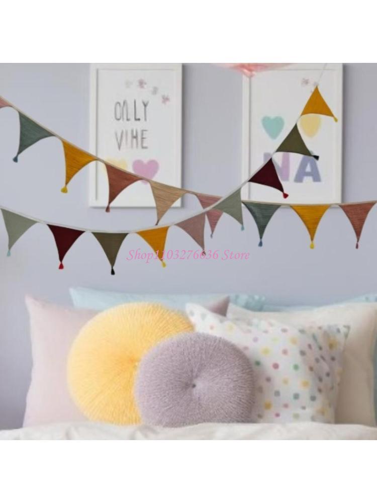R6FD Nefes Şeker Renkli Kreş K - Baby Nursery Bunting incelemesi ve fiyatı