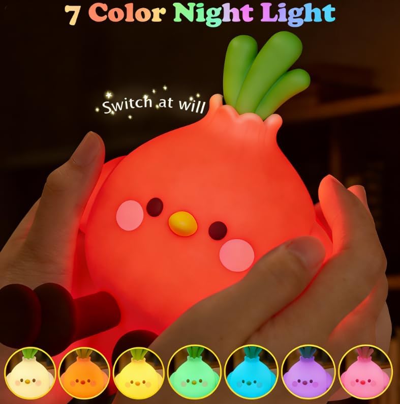 Sarımsak Kuş LED Gece Lambası  - Baby Nursery Colors incelemesi ve fiyatı