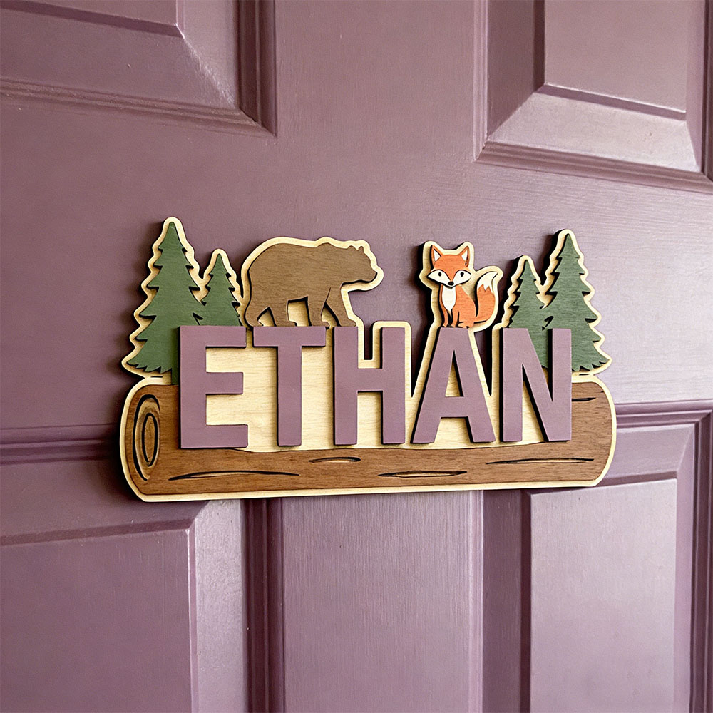 Orman Hayvanı Kişiselleştirilm - Animals Baby Nursery incelemesi ve fiyatı
