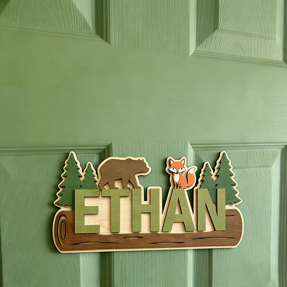 Orman Hayvanı Kişiselleştirilm - Animals Baby Nursery incelemesi ve fiyatı