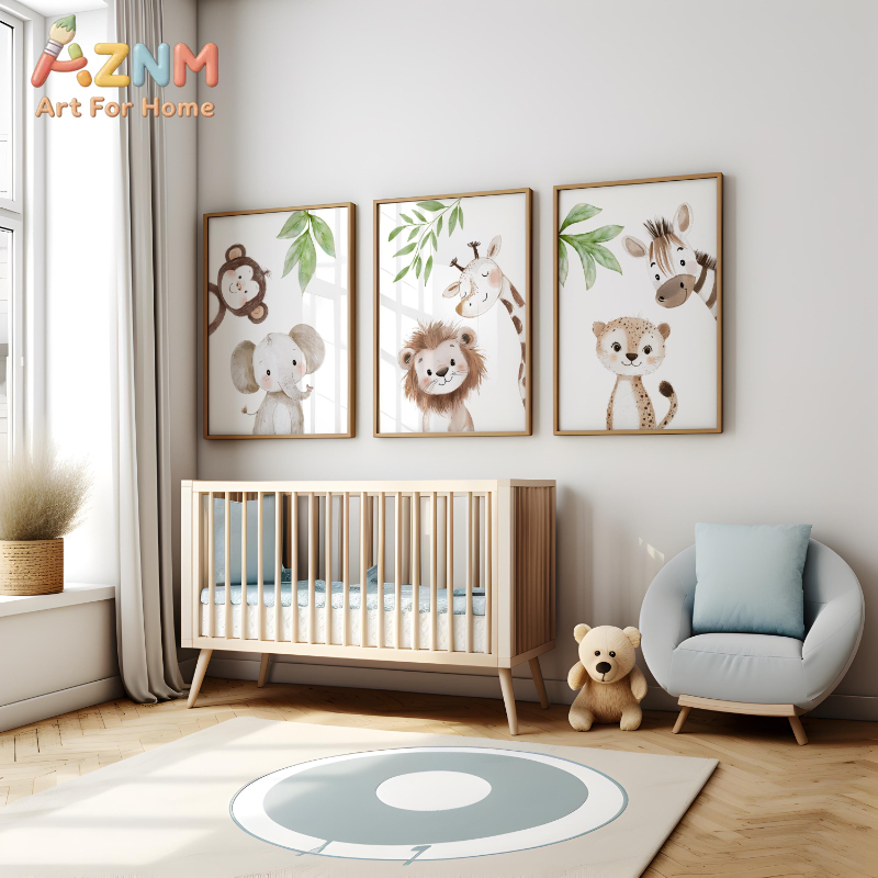 1 Adet/3 Adet Safari Hayvanlar - Baby Nursery Animal Theme incelemesi ve fiyatı