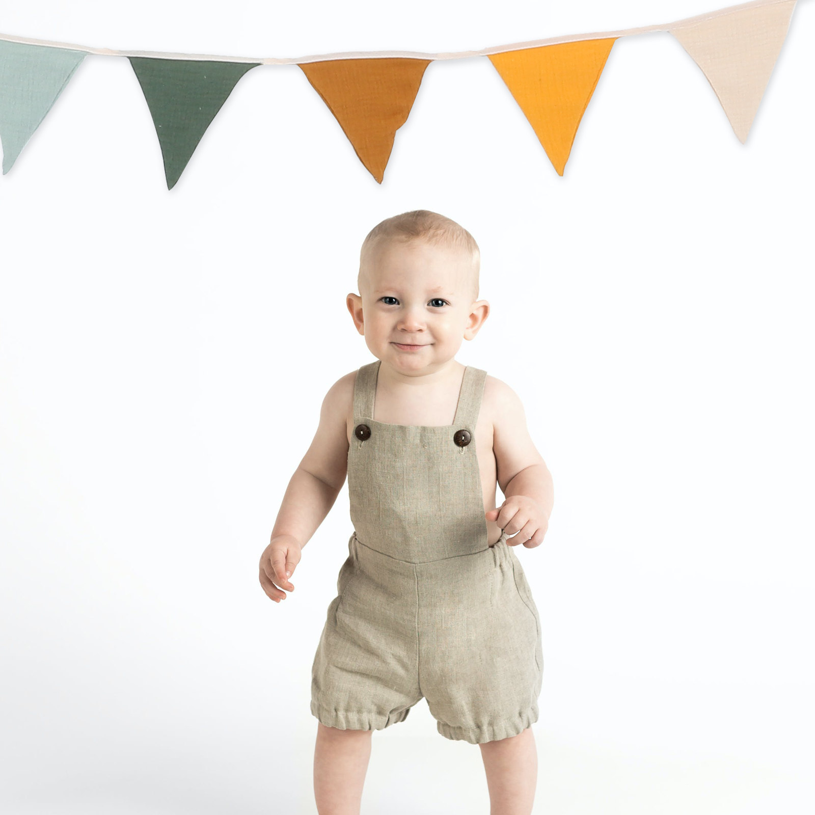 1 Set Doğum Günü Partisi Üçgen - Baby Nursery Bunting incelemesi ve fiyatı