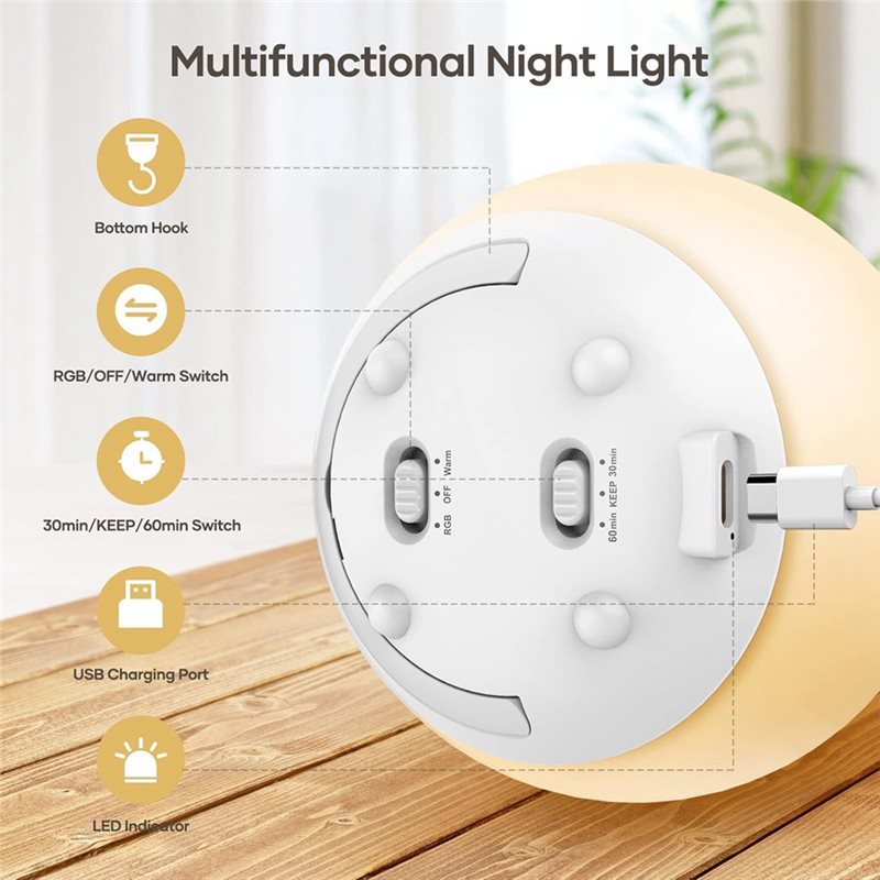 TKOH-Led Göz Dostu Bebek Gece  - Baby Nursery Egg Light incelemesi ve fiyatı