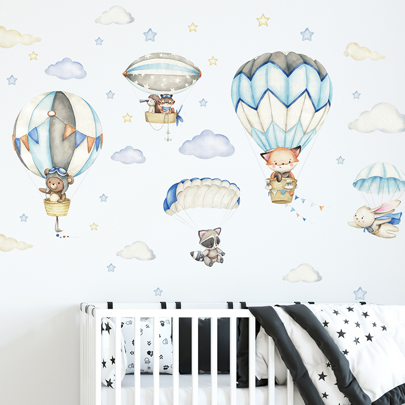 Karikatür Sevimli Hayvanlar Sı - Baby Nursery Decals incelemesi ve fiyatı