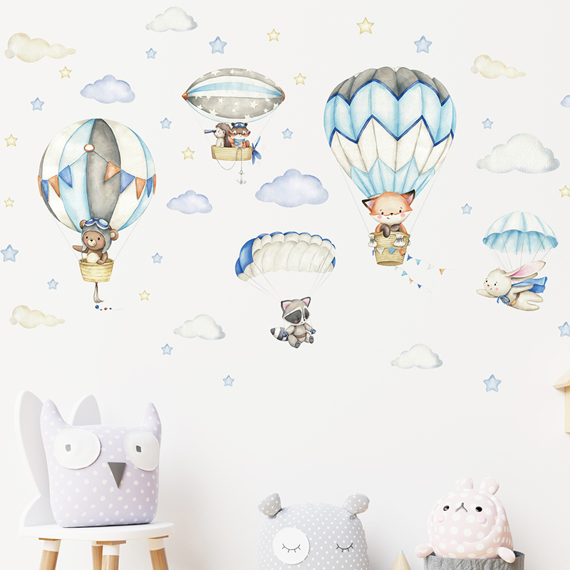 Karikatür Sevimli Hayvanlar Sı - Baby Nursery Decals incelemesi ve fiyatı