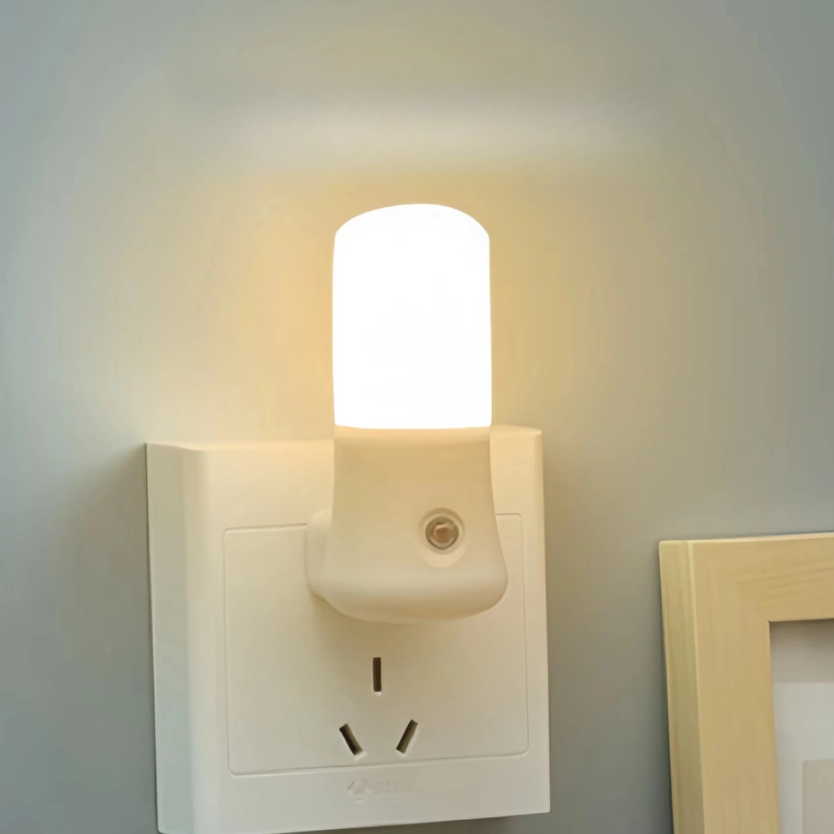 LED Gece Lambası Beyaz AB/USD  - Baby Nursery Egg Light incelemesi ve fiyatı