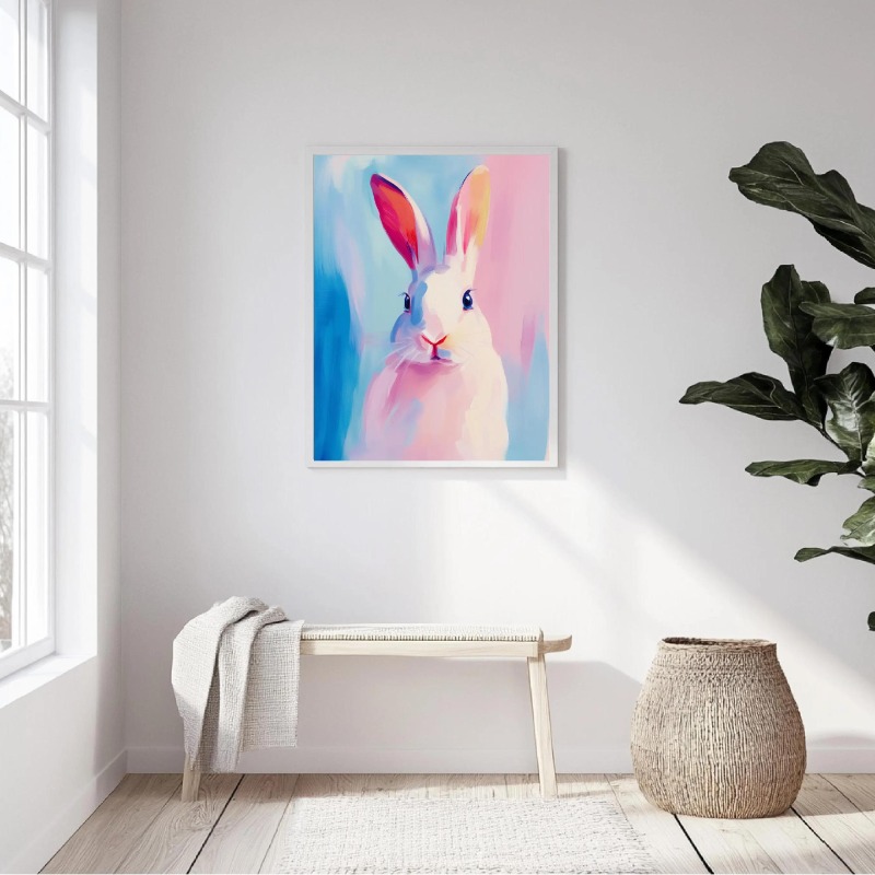 Pastel Hayvan Tuval Duvar Sana - Baby Nursery Animal Theme incelemesi ve fiyatı
