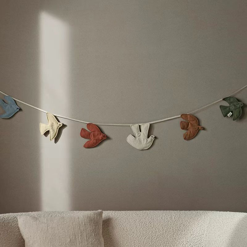 İskandinav tarzı kuş asılı dek - Baby Nursery Bunting incelemesi ve fiyatı