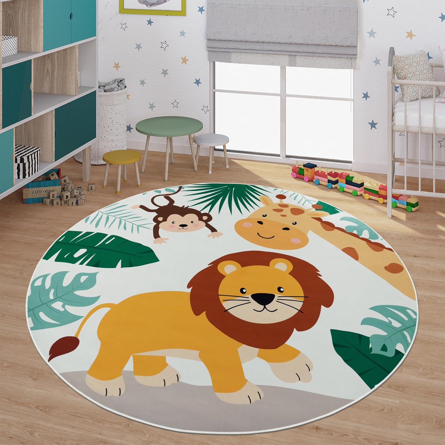 Yumuşak Yuvarlak Orman Hayvanı - Baby Nursery Animal Theme incelemesi ve fiyatı