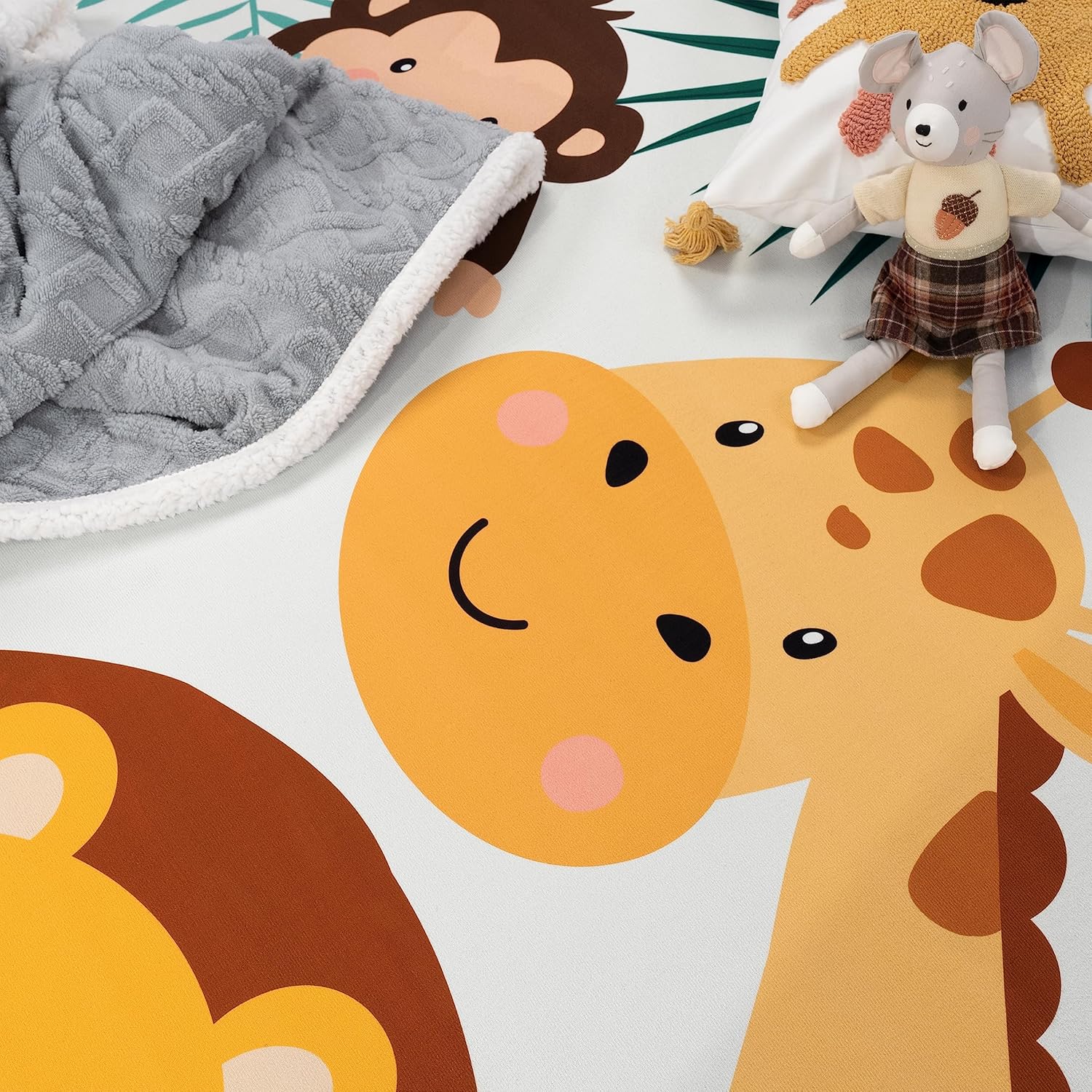 Yumuşak Yuvarlak Orman Hayvanı - Baby Nursery Animal Theme incelemesi ve fiyatı