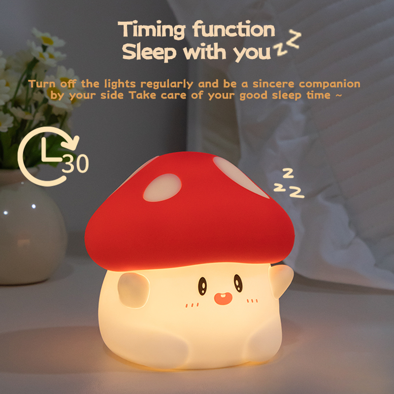 Mantar Gece Lambası LED şarj e - Baby Nursery Egg Light incelemesi ve fiyatı
