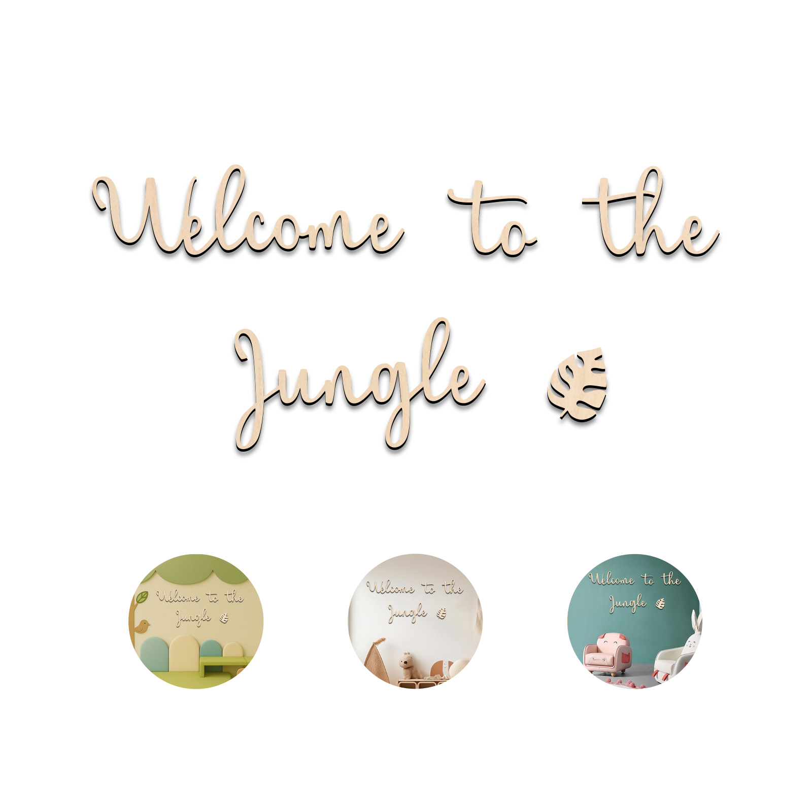 Orman Ahşap Tabelası'na Hoş Ge - Baby Nursery Animal Theme incelemesi ve fiyatı