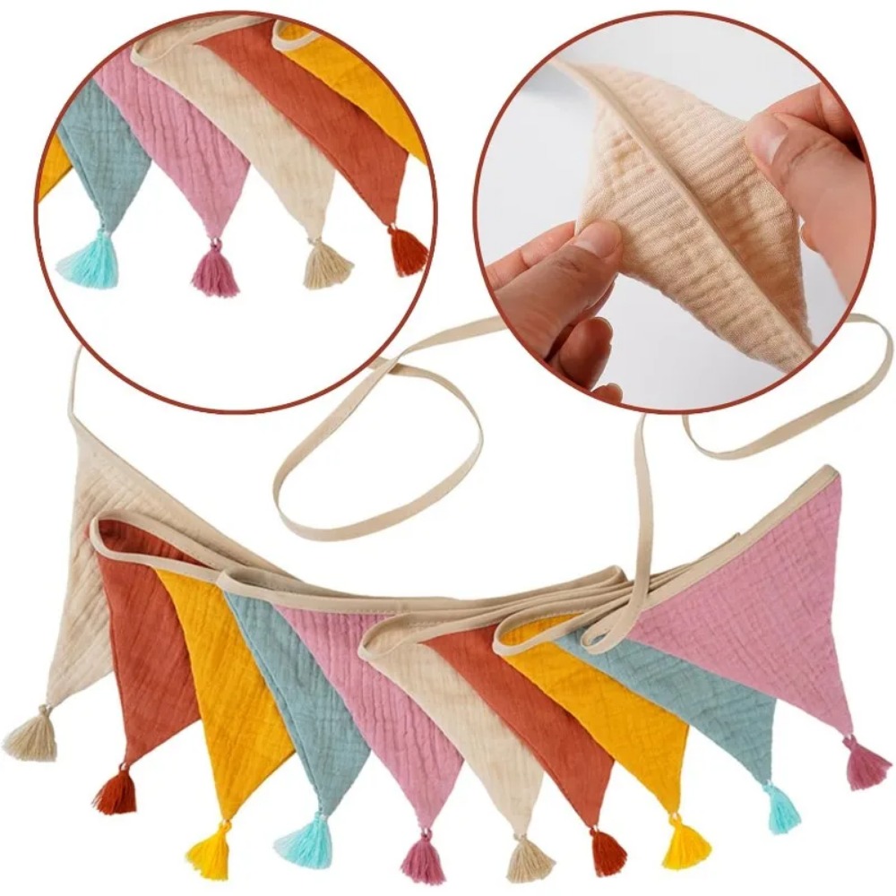 10 adet kumaş bayrak afişler ç - Baby Nursery Bunting incelemesi ve fiyatı