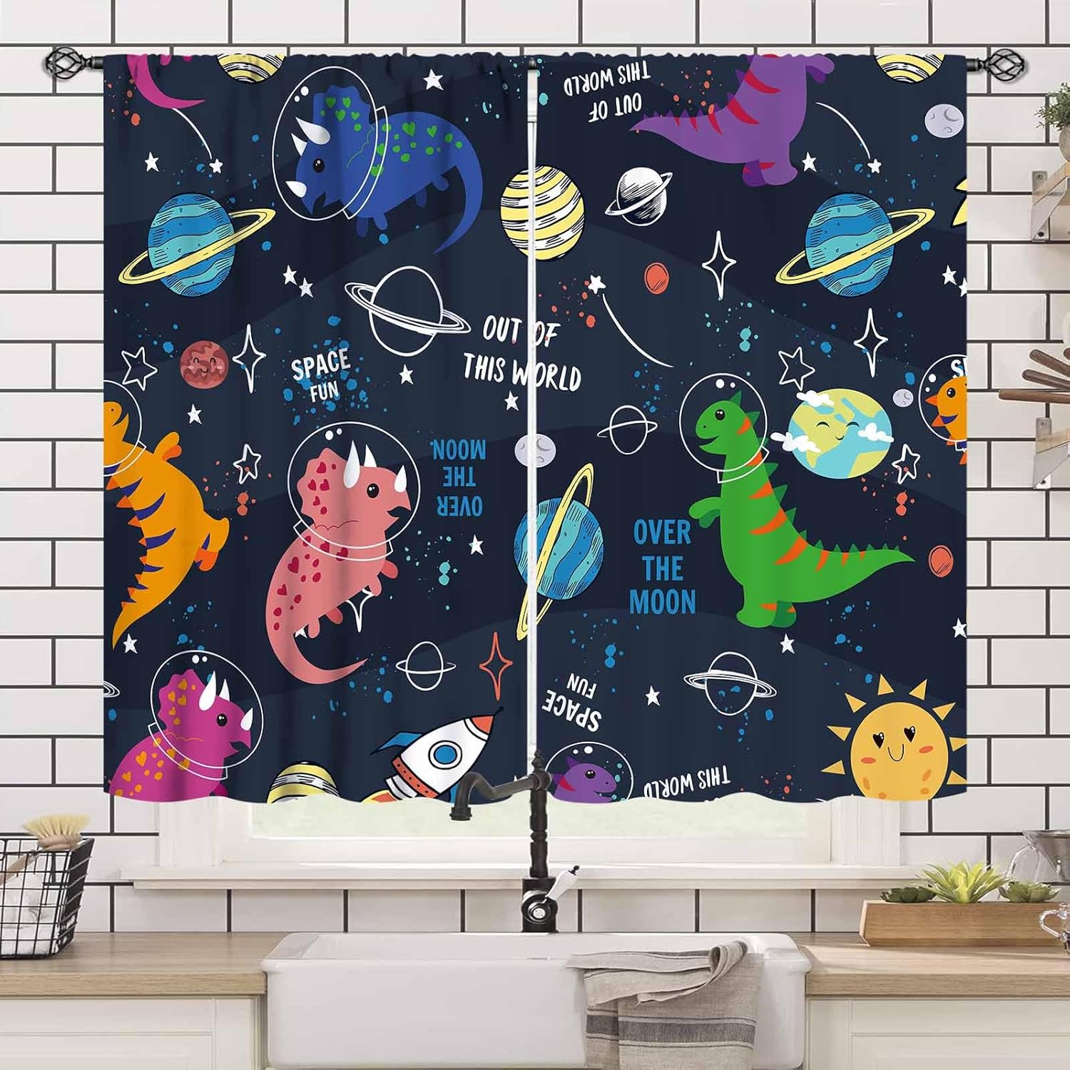 Çocuk Odası için Dinozor Perde - Baby Nursery Animal Theme incelemesi ve fiyatı