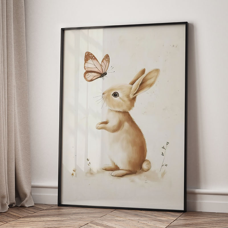 Ayı Tavşan Tilki Geyik Sincap  - Animals Baby Nursery incelemesi ve fiyatı