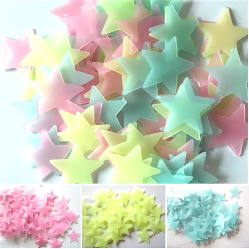100 adet Floresan Karanlıkta P - Baby Nursery Decals incelemesi ve fiyatı