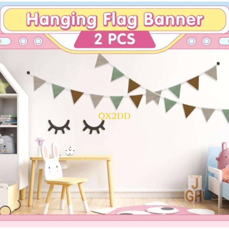 QX2D Yumuşak Kumaş Bunting Afi - Baby Nursery Bunting incelemesi ve fiyatı