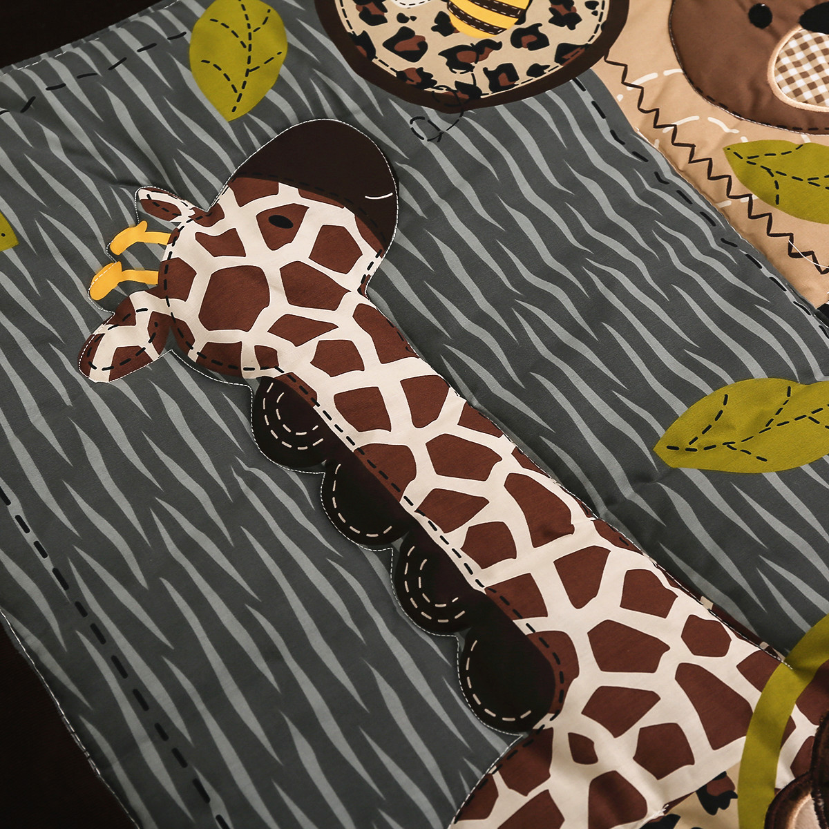 3 Adet Işlemeli Yenidoğan Bebe - Baby Nursery Animal Theme incelemesi ve fiyatı