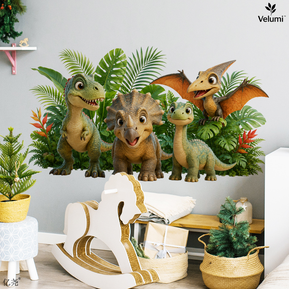 Sevimli 3D Dinozor Duvar Çıkar - Baby Nursery Decals incelemesi ve fiyatı