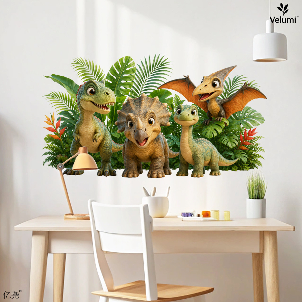 Sevimli 3D Dinozor Duvar Çıkar - Baby Nursery Decals incelemesi ve fiyatı